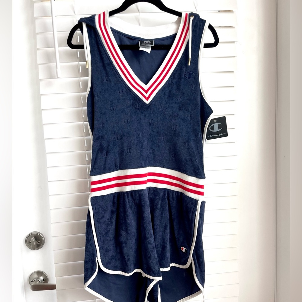 NWT Champion Terry Cloth Romper
